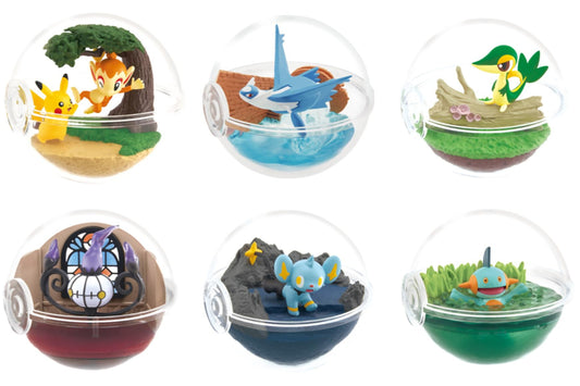 Pokemon re-ment Terrarium Collection 2