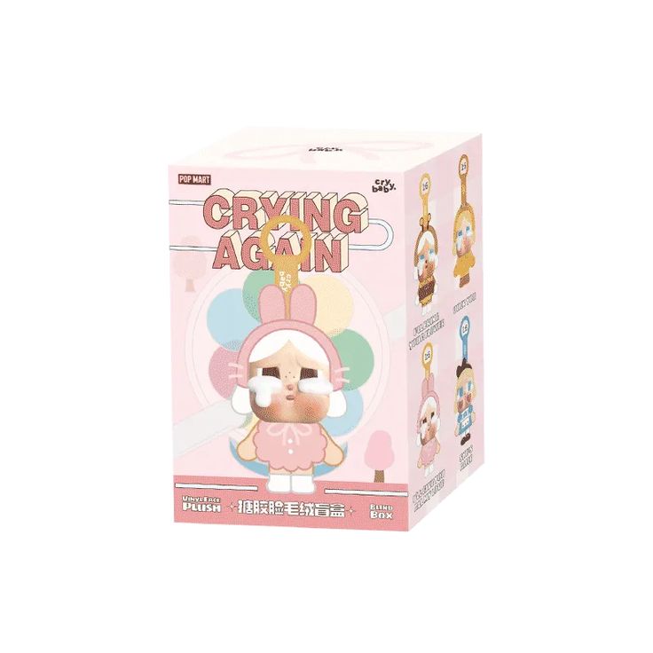 CRYBABY Crying Again Series Vinyl Face Plush Blind Box