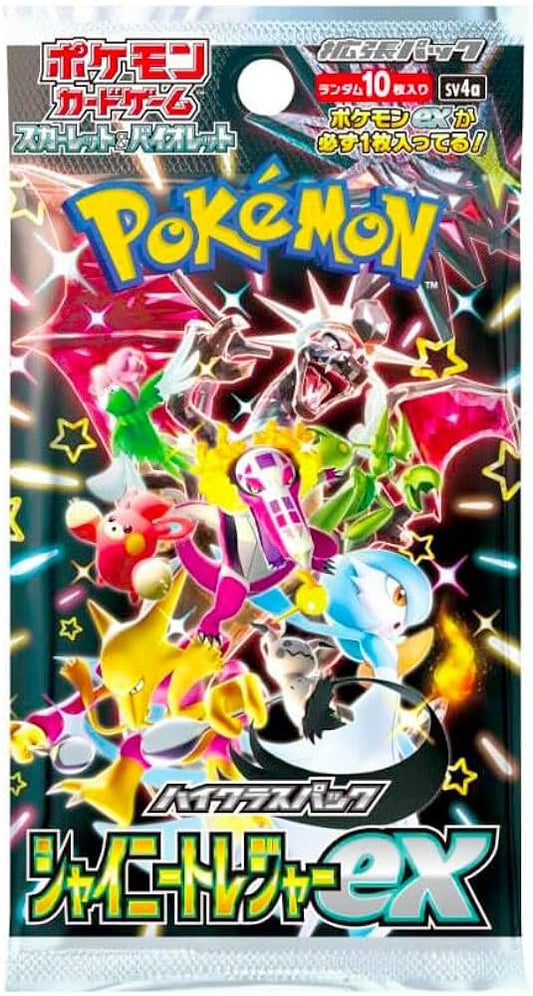 [SV4a] Shiny Treasure ex Booster Pack – Japanese (10 Cards)