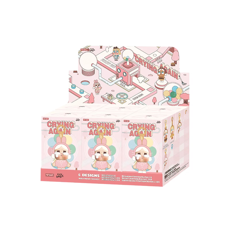 CRYBABY Crying Again Series Vinyl Face Plush Blind Box