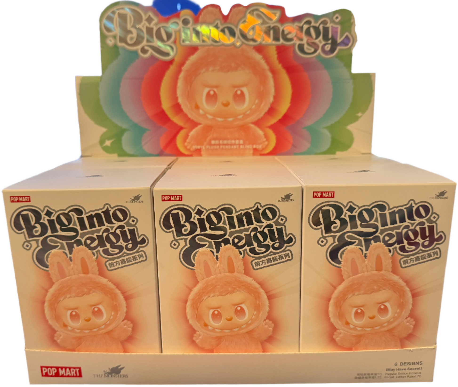 Labubu – Big into Energy (v3) Vinyl Figure – bcyl.pokishop