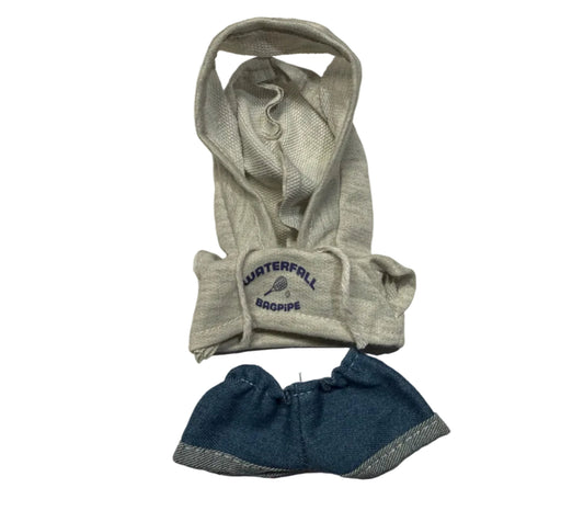 Plush Pendant Outfit - Casual